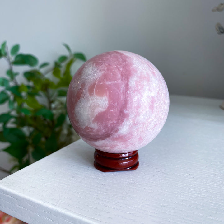 Pink Opal Sphere 