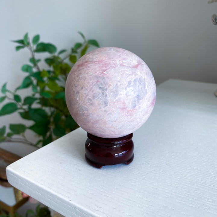 Pink Opal Sphere 