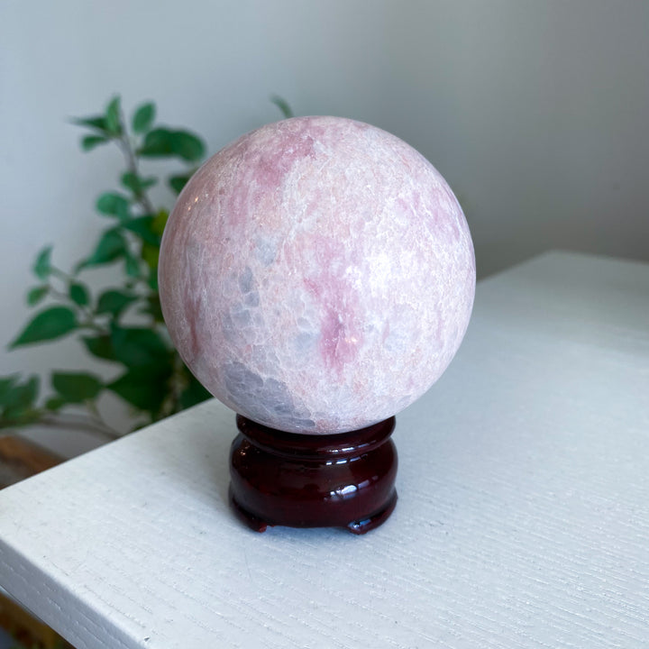 Pink Opal Sphere 