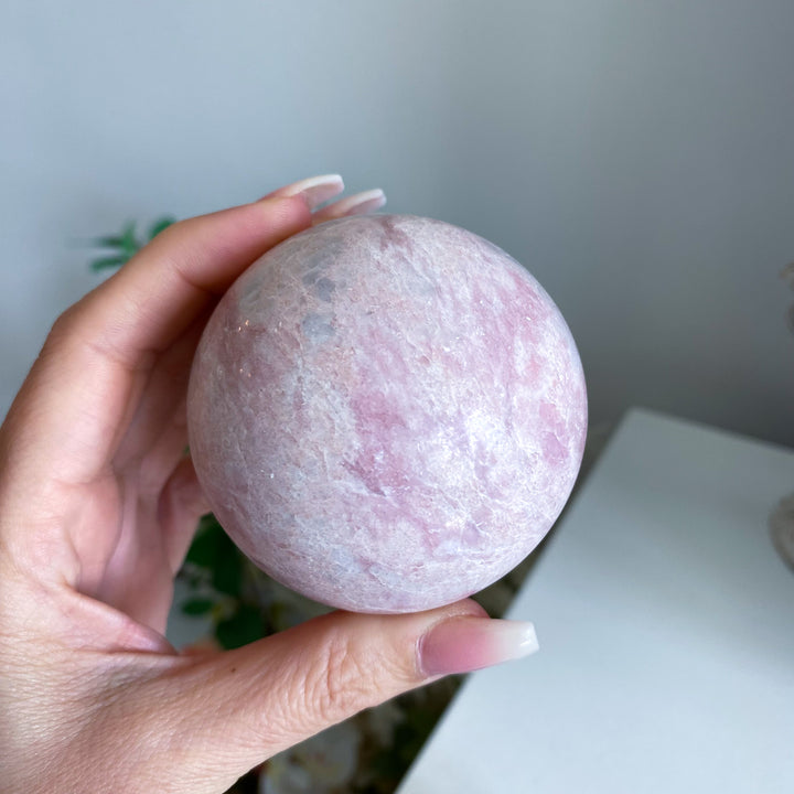 Pink Opal Sphere 