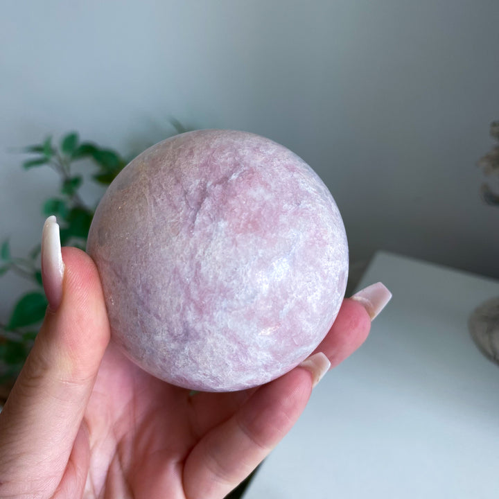 Pink Opal Sphere 