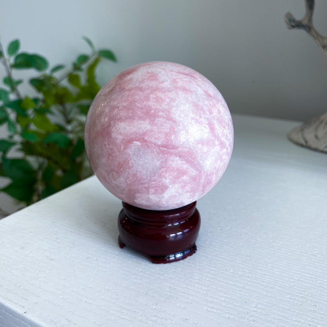 Pink Opal Sphere 
