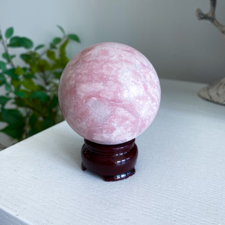 Pink Opal Sphere 