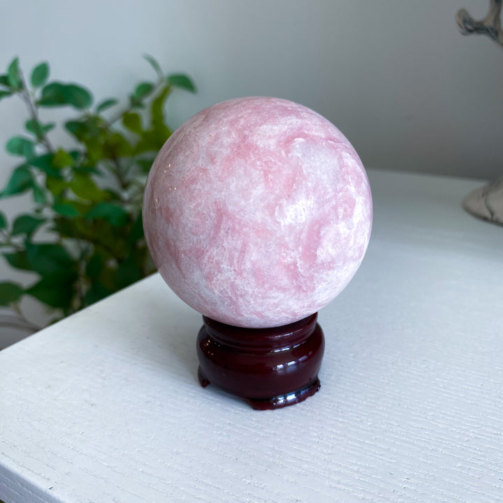 Pink Opal Sphere 