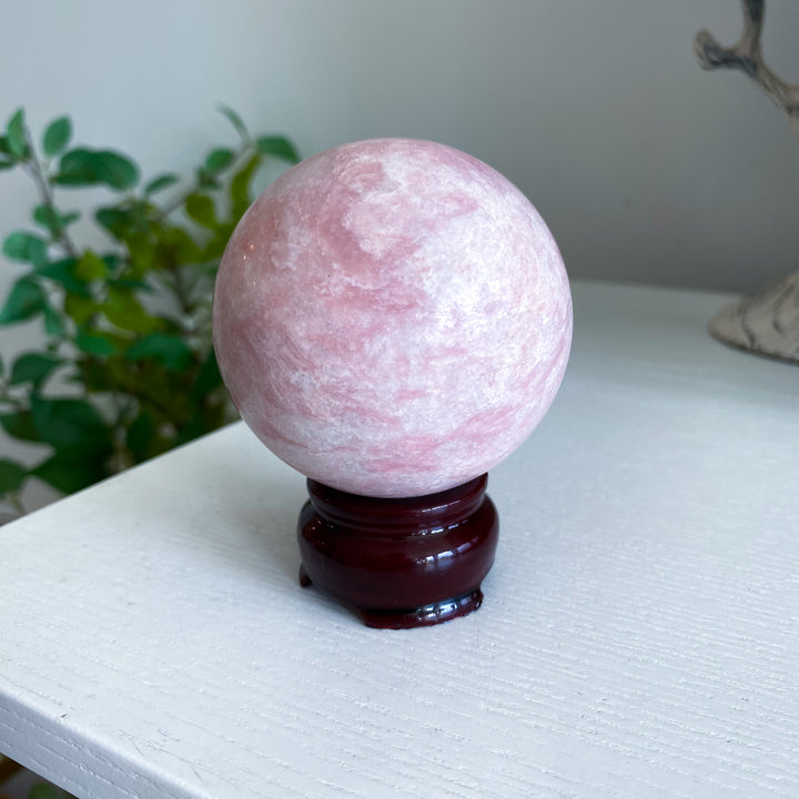 Pink Opal Sphere 