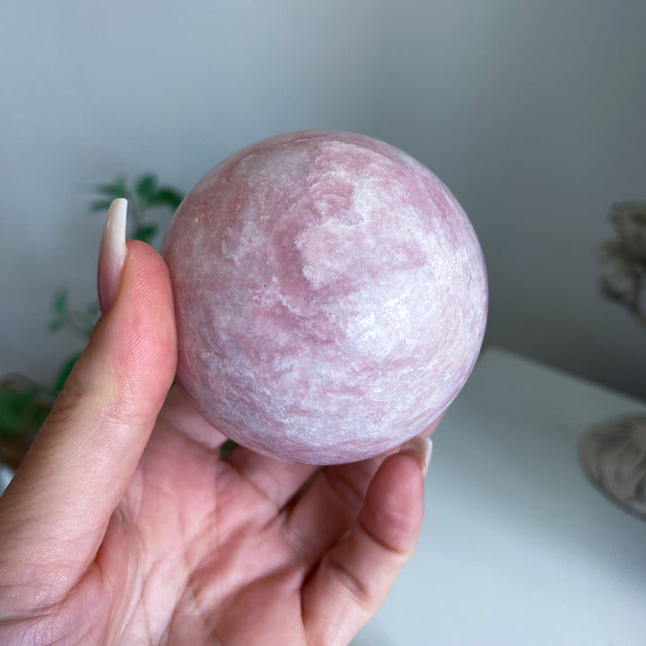 Pink Opal Sphere 