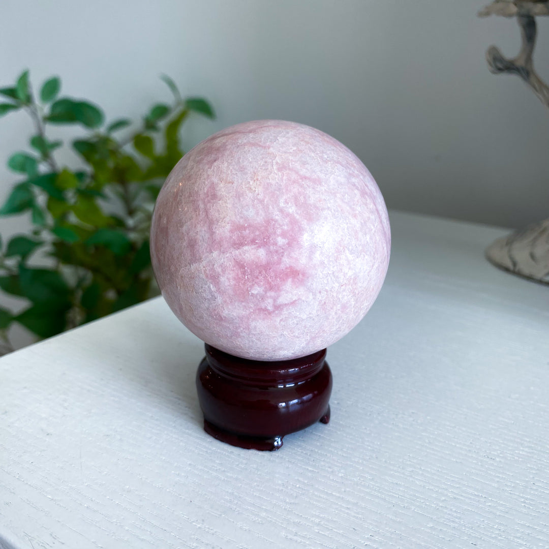 Pink Opal Sphere 