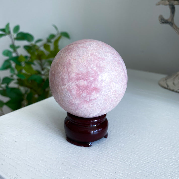 Pink Opal Sphere 