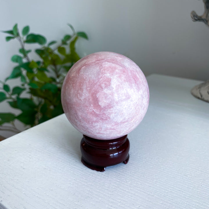 Pink Opal Sphere 