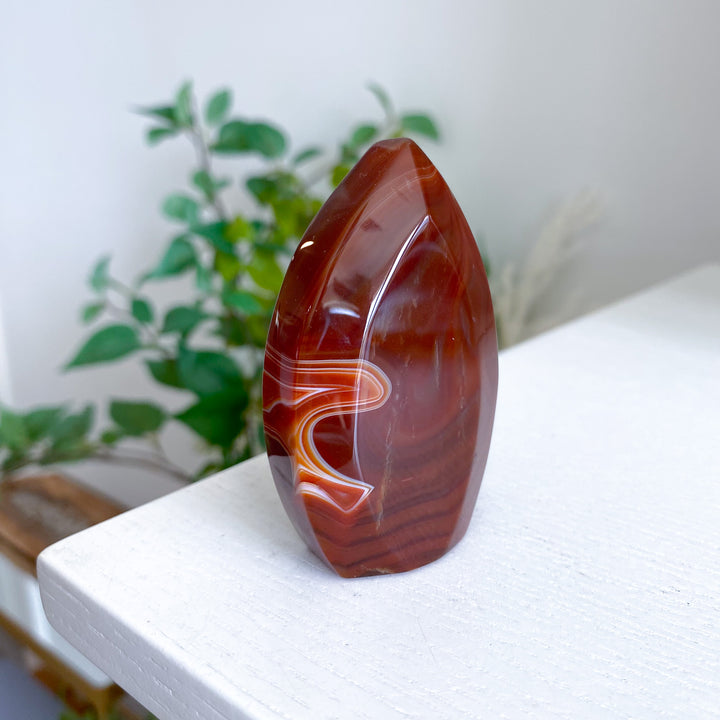 Unique Carnelian Flame 