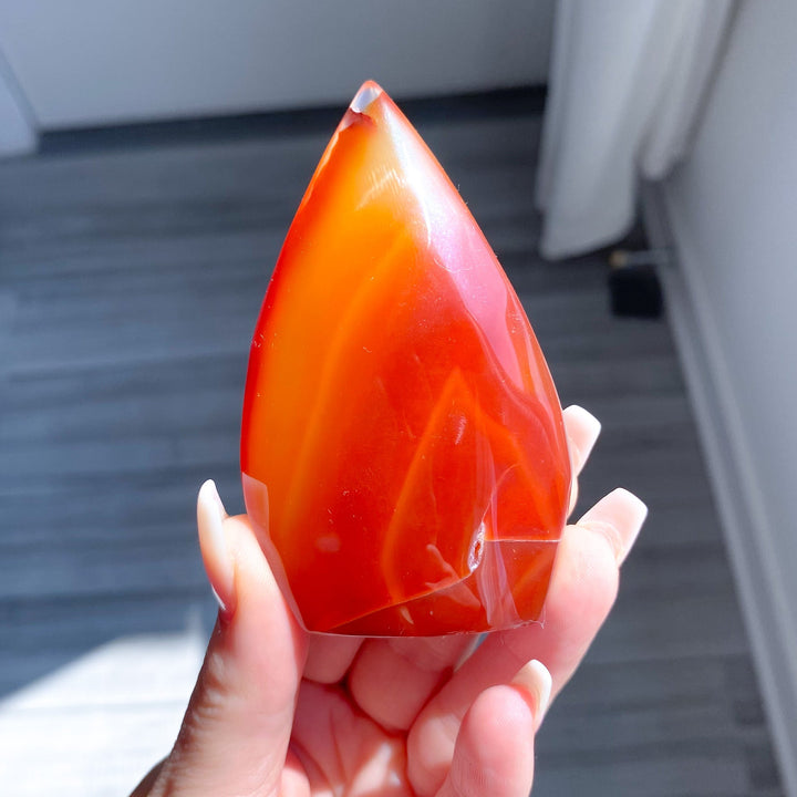 Small Carnelian Flame 