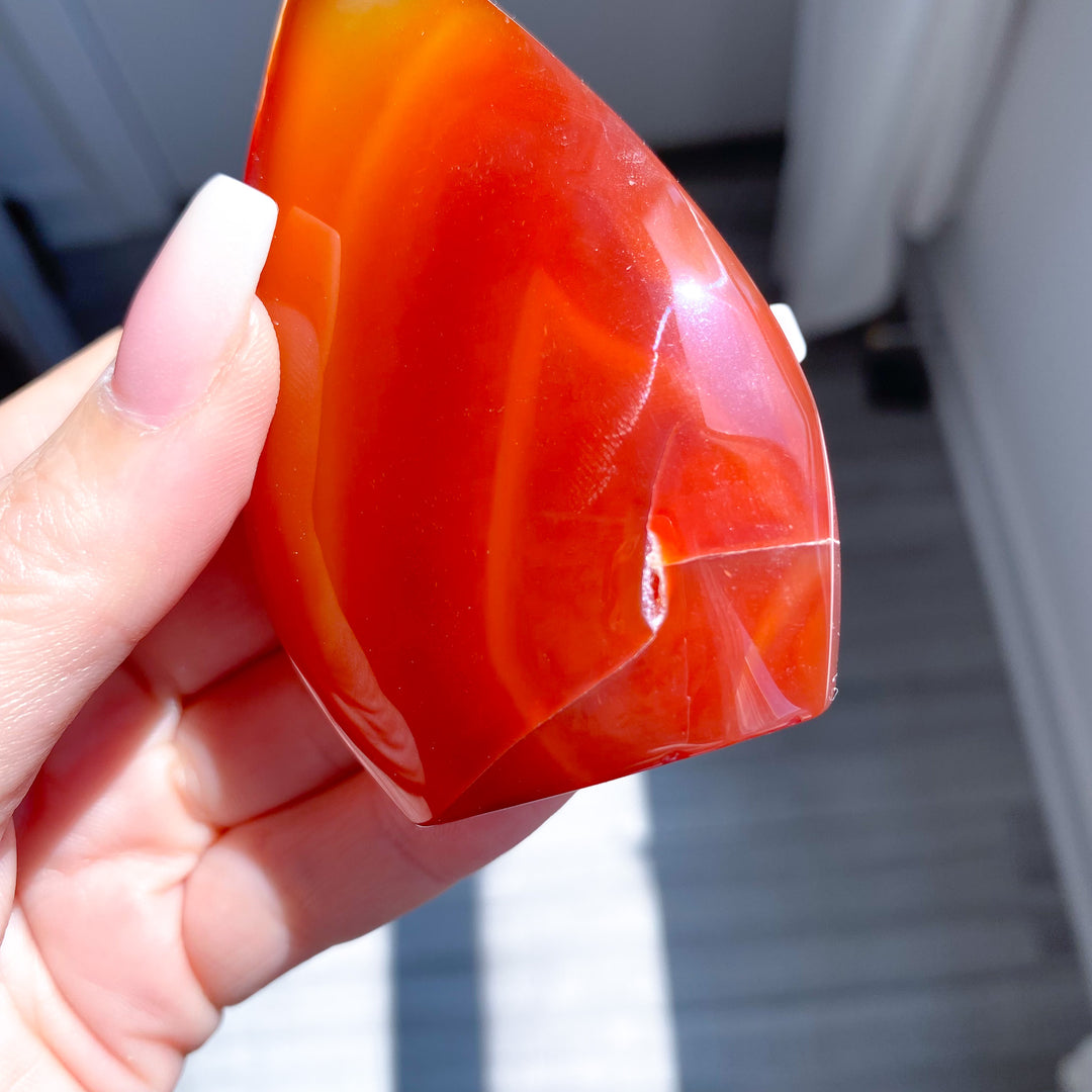 Small Carnelian Flame 