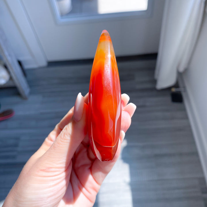 Small Carnelian Flame 