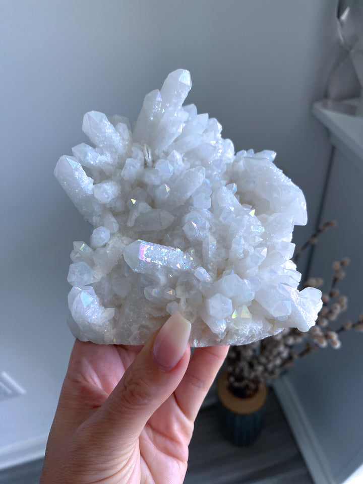 Super Sparkly Angel Aura Quartz Chunk #1