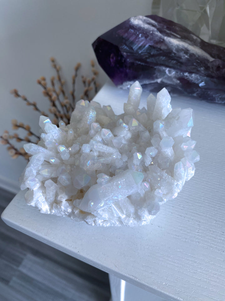 Super Sparkly Angel Aura Quartz Chunk #1