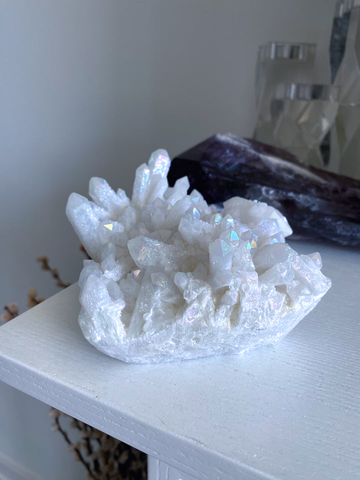 Super Sparkly Angel Aura Quartz Chunk #1