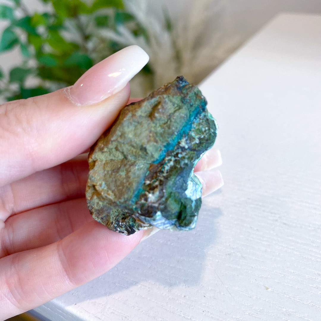 Raw Azurite Malachite Piece