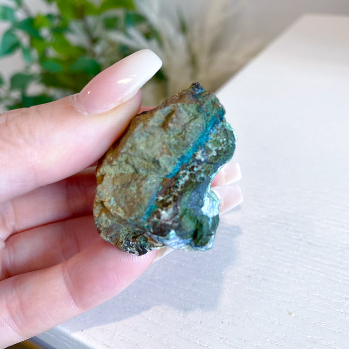 Raw Azurite Malachite Piece