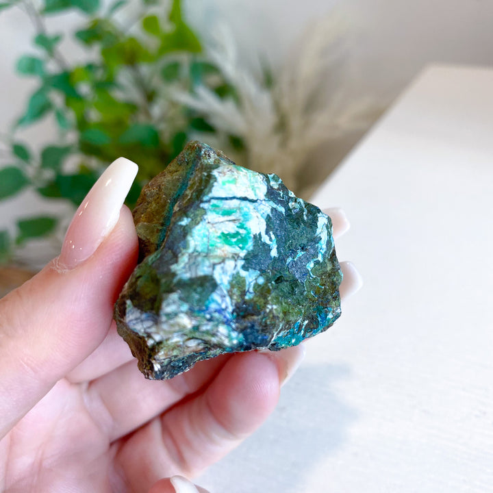 Raw Azurite Malachite Piece