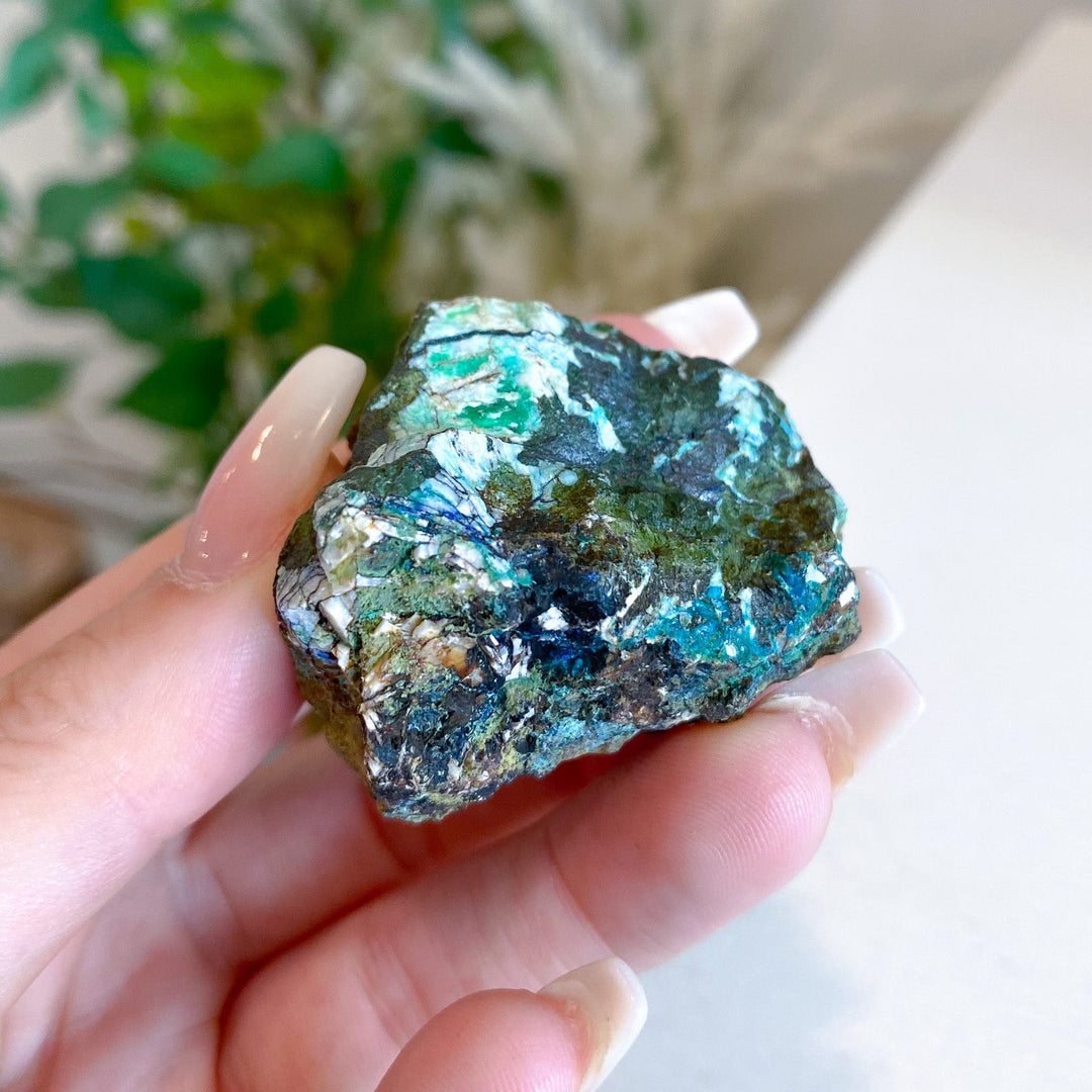Raw Azurite Malachite Piece
