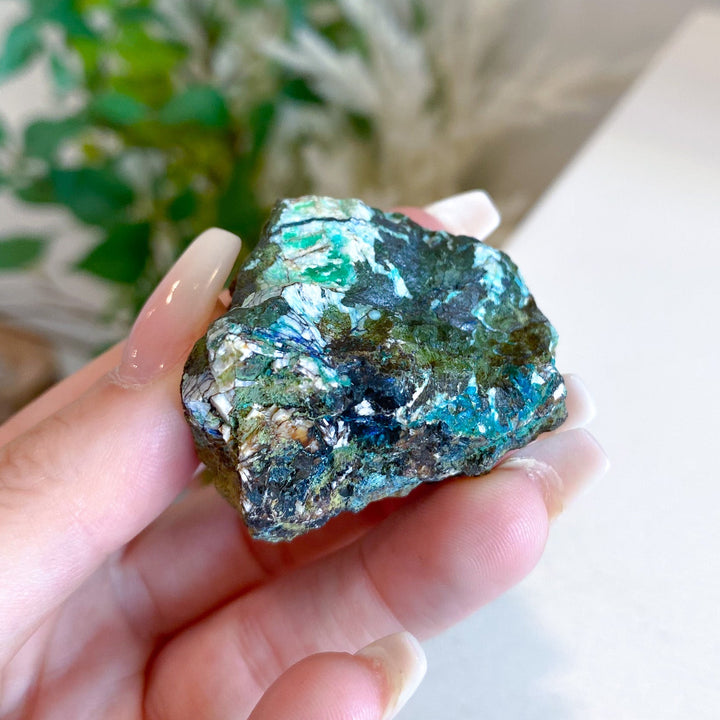 Raw Azurite Malachite Piece