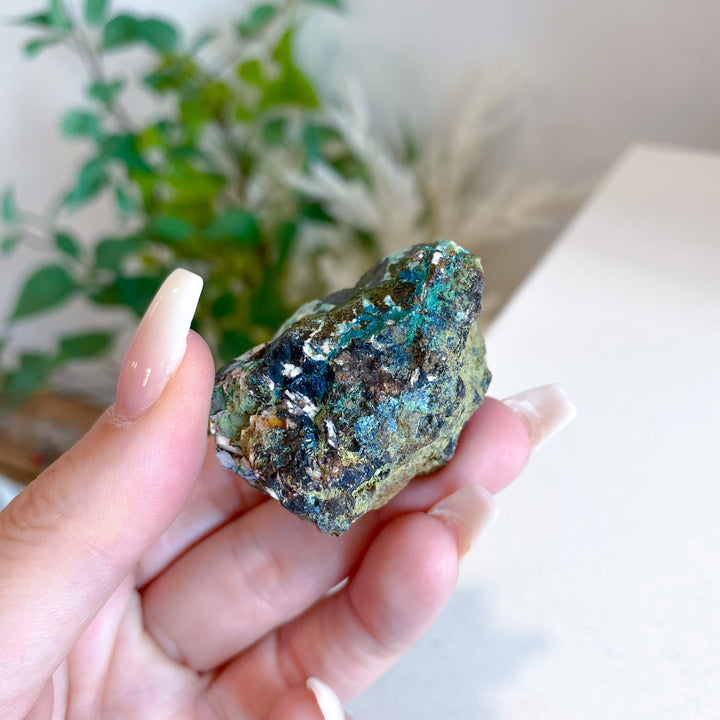 Raw Azurite Malachite Piece