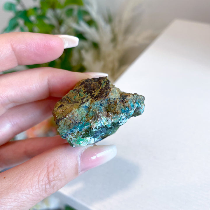 Raw Azurite Malachite Piece