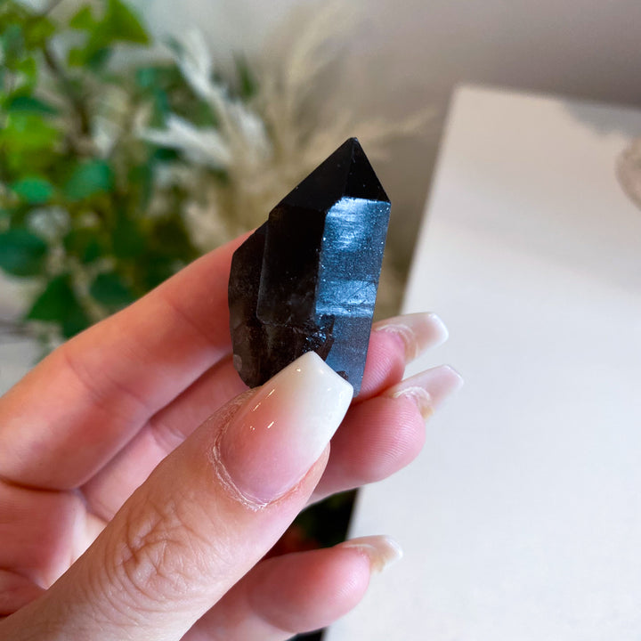Natural Smokey Quartz Point Twin
