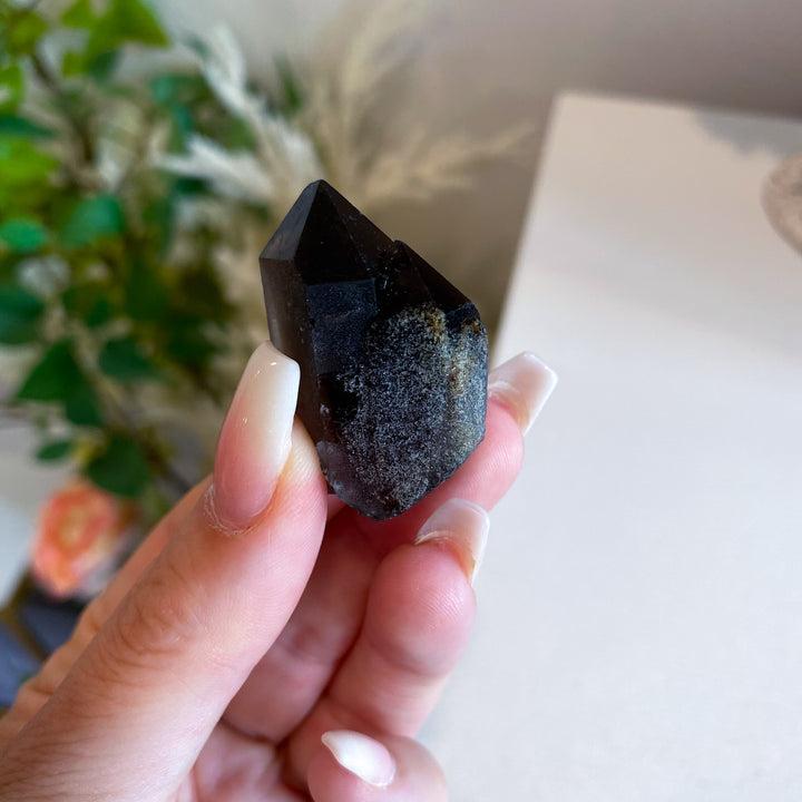 Natural Smokey Quartz Point Twin