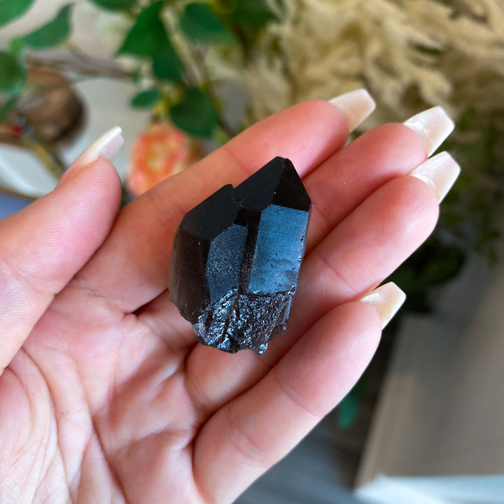 Natural Smokey Quartz Point Twin