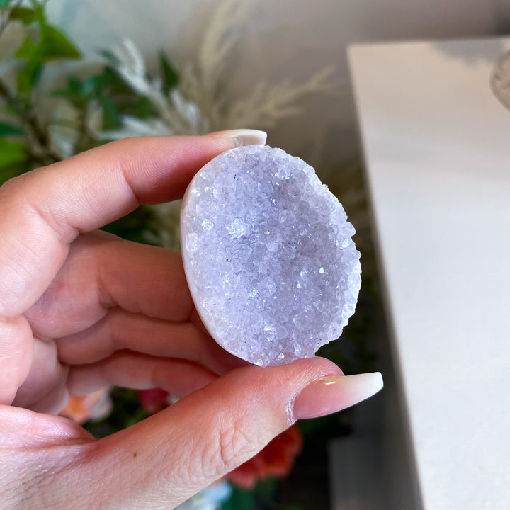 Small Rainbow Amethyst Cluster 