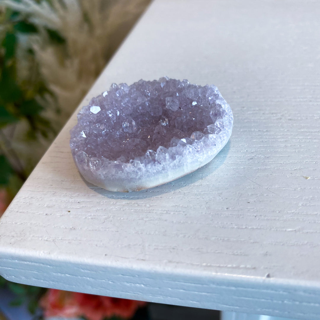 Small Rainbow Amethyst Cluster 