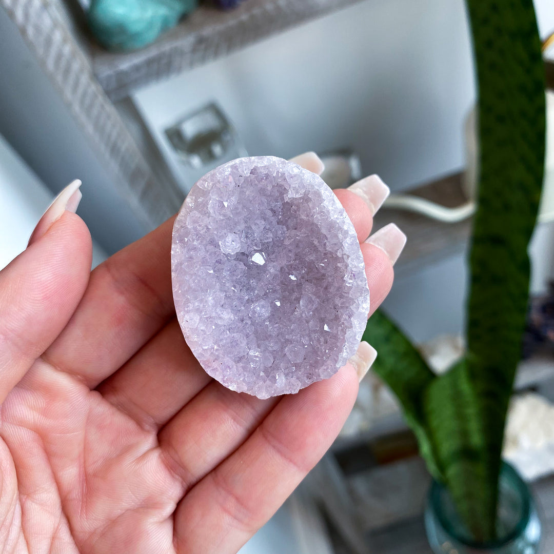 Small Rainbow Amethyst Cluster 
