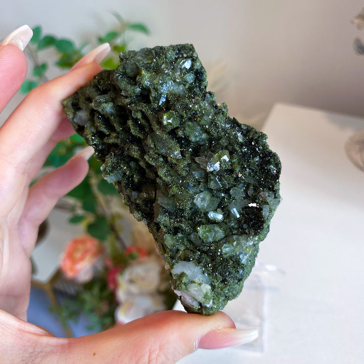 Stunning Epidote Cluster 