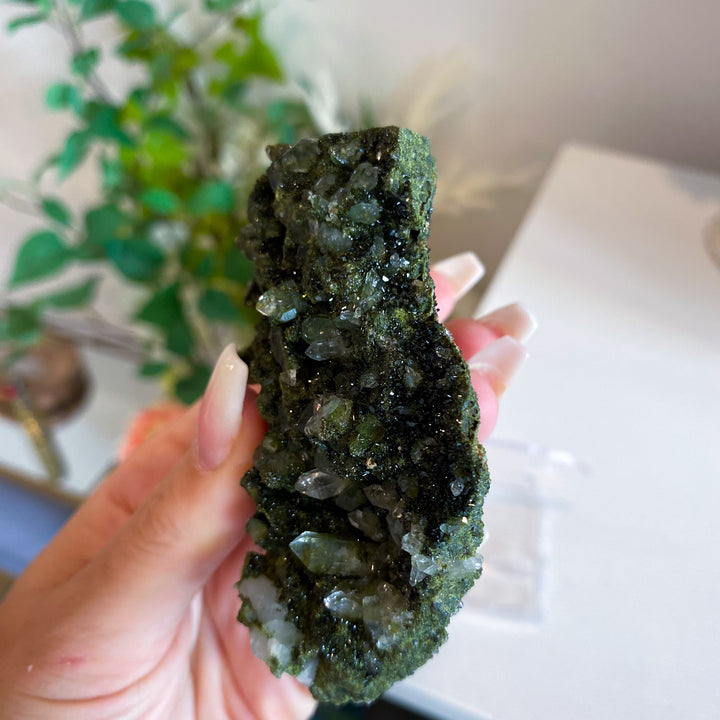 Stunning Epidote Cluster 