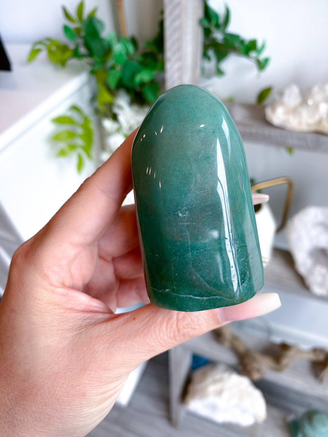 ABUNDANCE - Green Aventurine Freeform