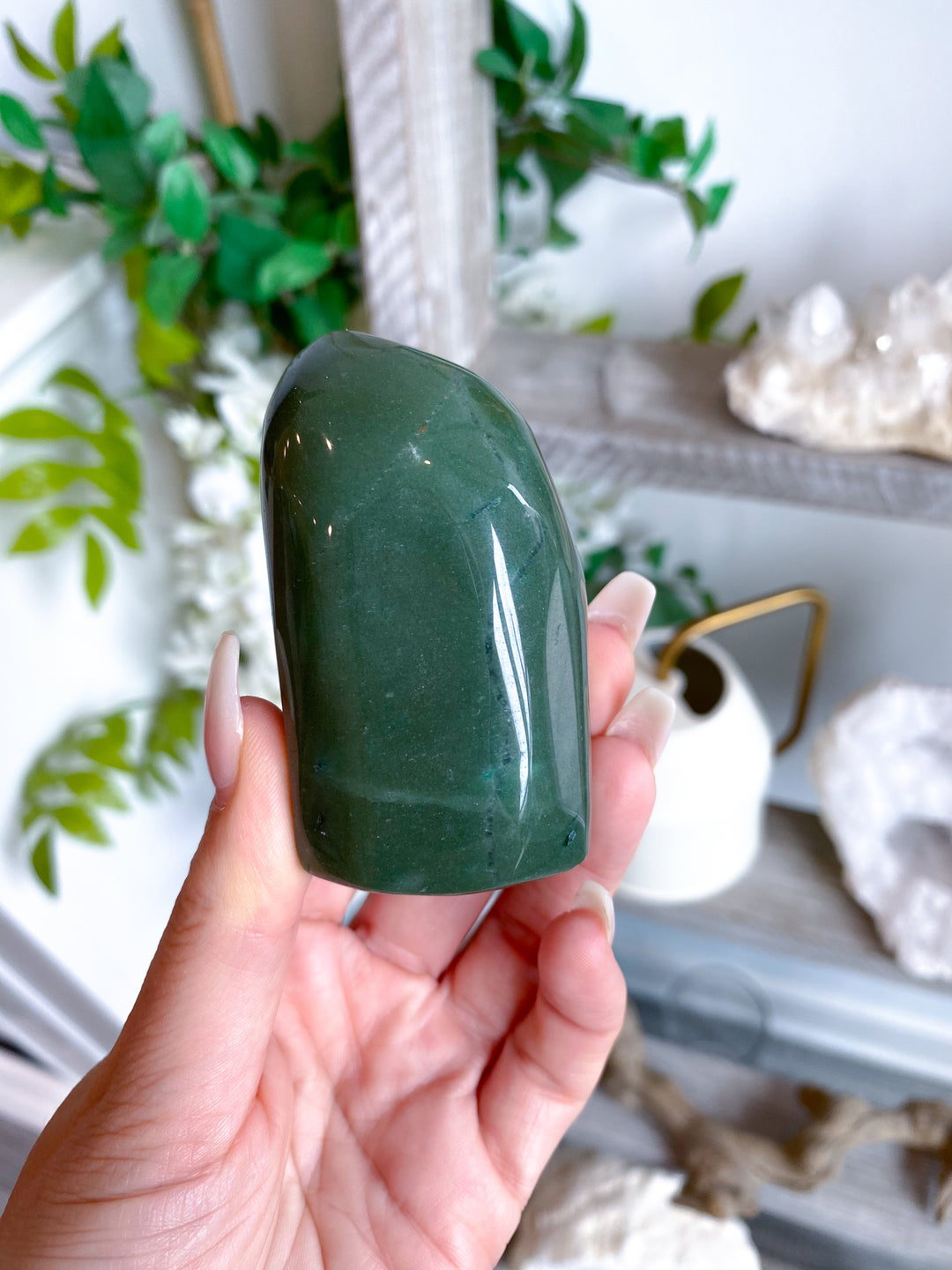 ABUNDANCE - Green Aventurine Freeform