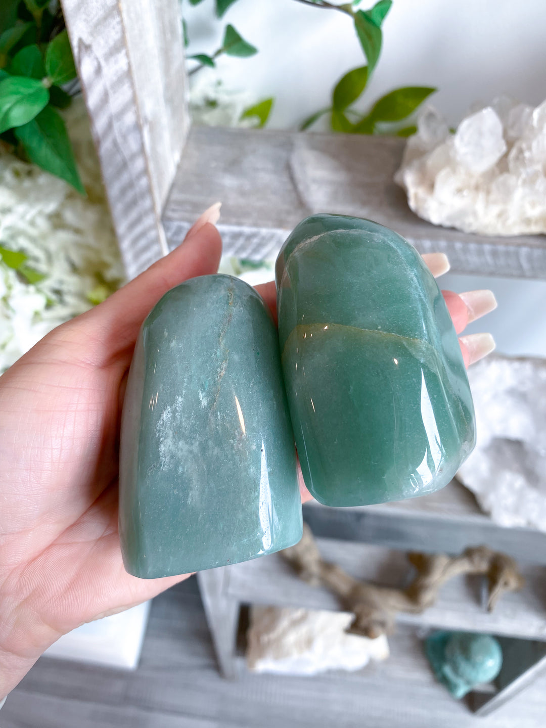 ABUNDANCE - Green Aventurine Freeform