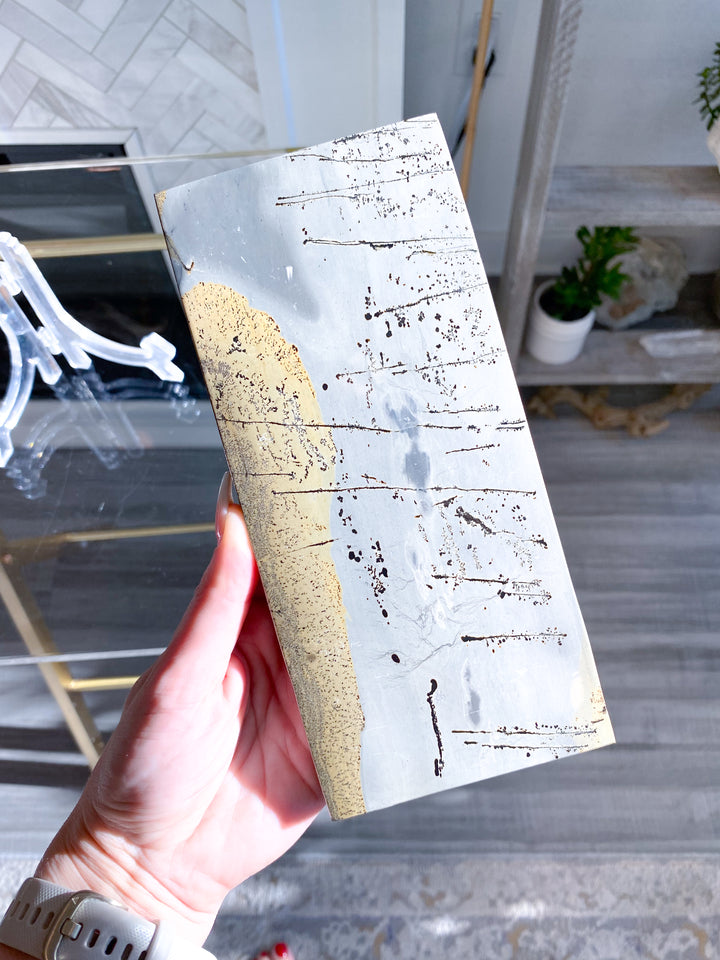 Gorgeous Picture Jasper Slab on Stand #2