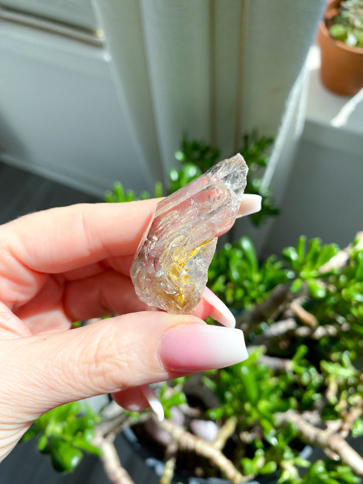 Natural Elestial Smokey Quartz #1