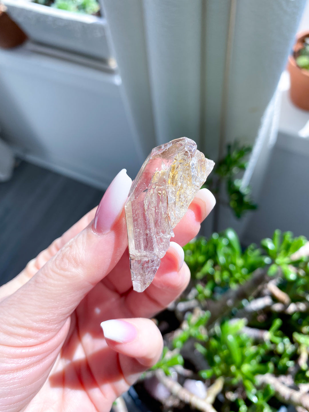 Natural Elestial Smokey Quartz #1