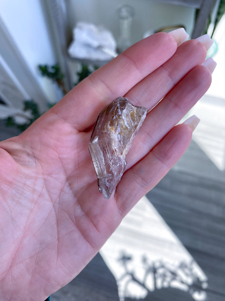Natural Elestial Smokey Quartz #1