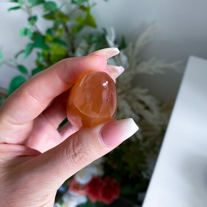 Honey Calcite Shiva Stone 