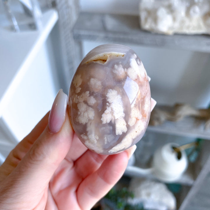 Pink Flower Agate Palm 