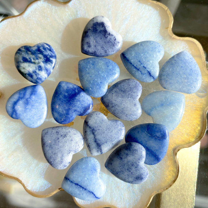 Blue Aventurine Mini Heart