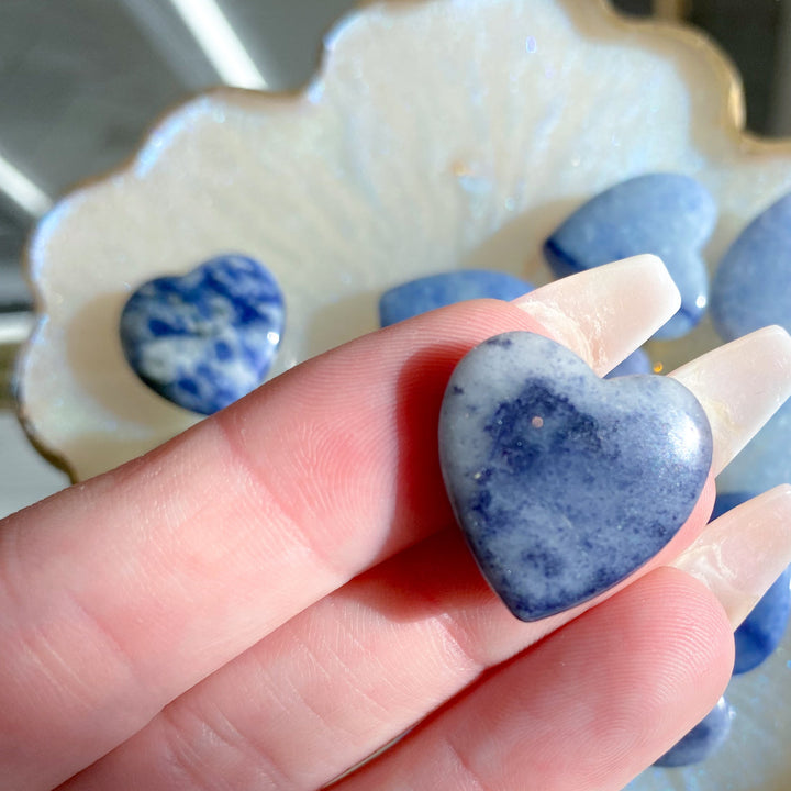 Blue Aventurine Mini Heart