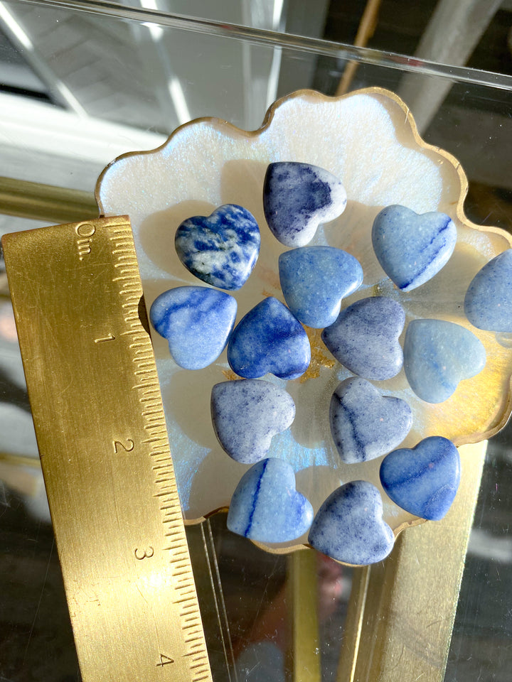 Blue Aventurine Mini Heart