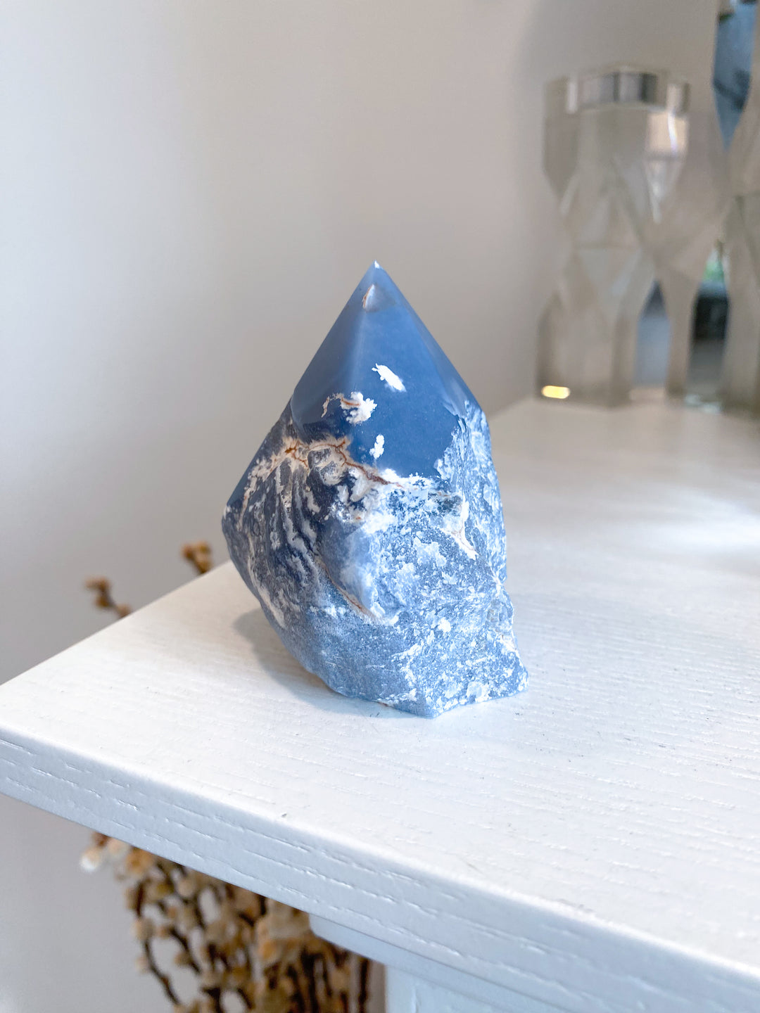 Angelite Top Polish Point #6