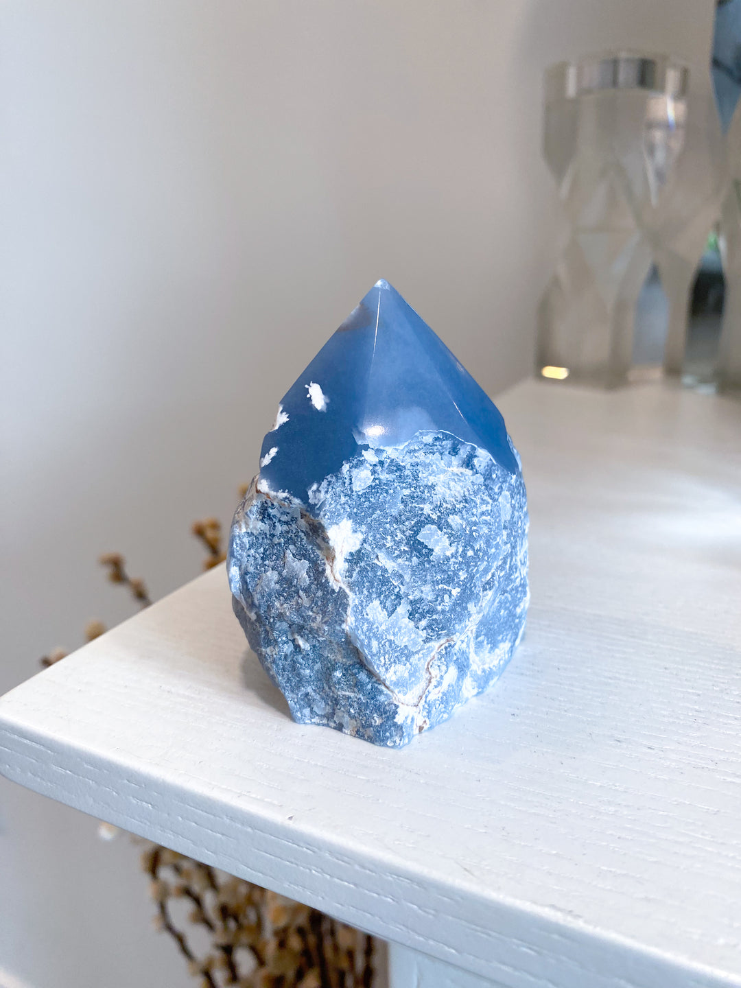 Angelite Top Polish Point #6