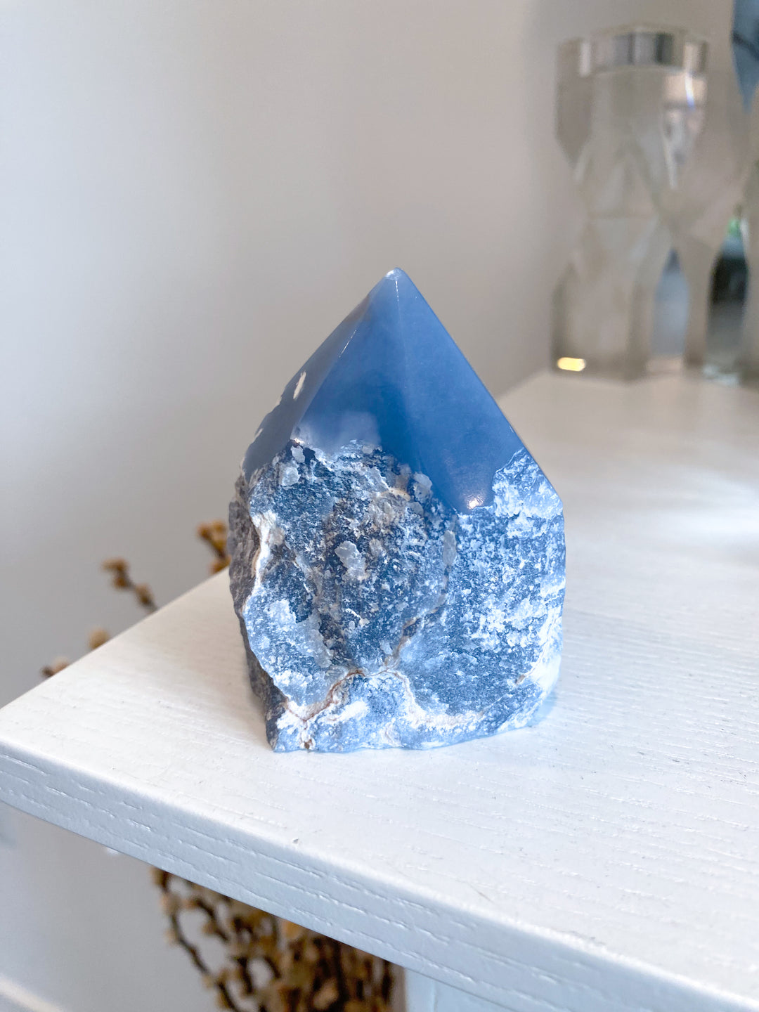 Angelite Top Polish Point #6